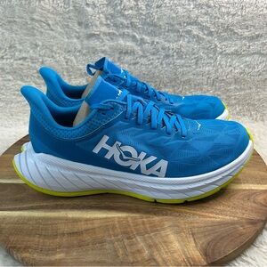 Hoka One One Women's Carbon x 2 Size 10B Running Shoes Blue 1113527 DBCTR
